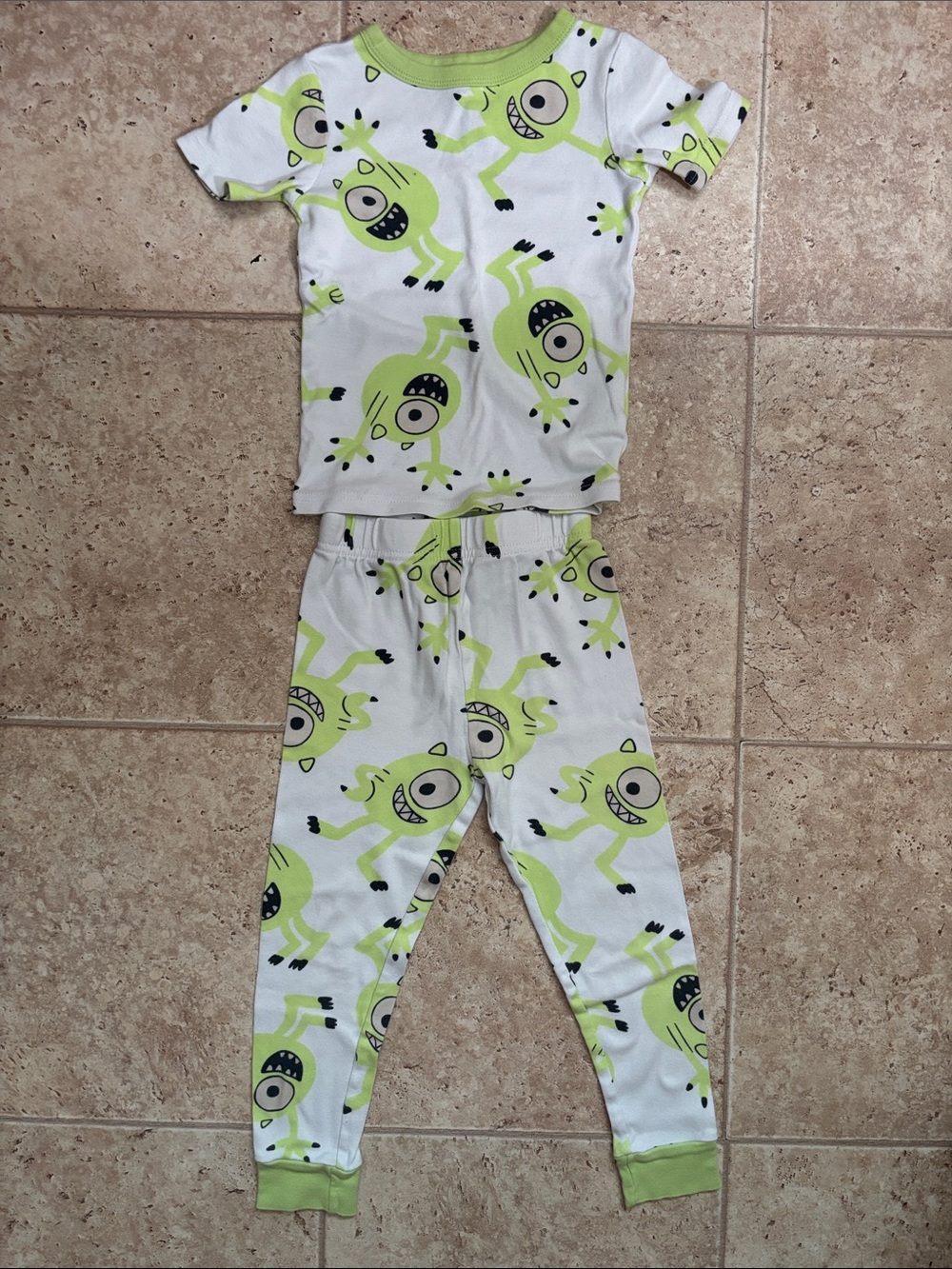 Disney Monsters, Inc Pajama Set